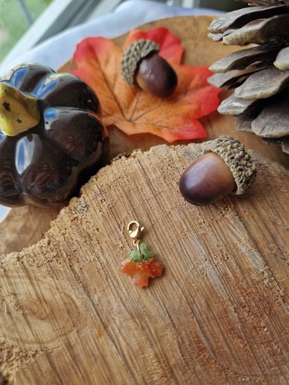 Charms "Feuilles 🍁" couleurs d'automne.