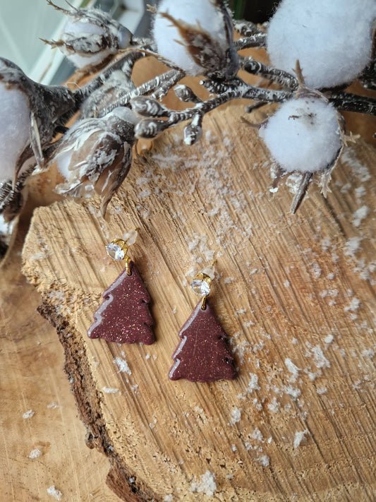 Boucles "Sapin 🎄✨️"