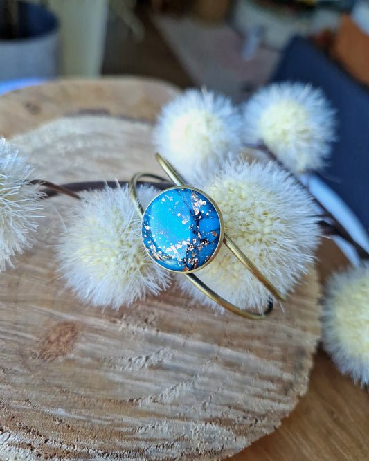 Bracelet jonc "Turquoise 🩵"