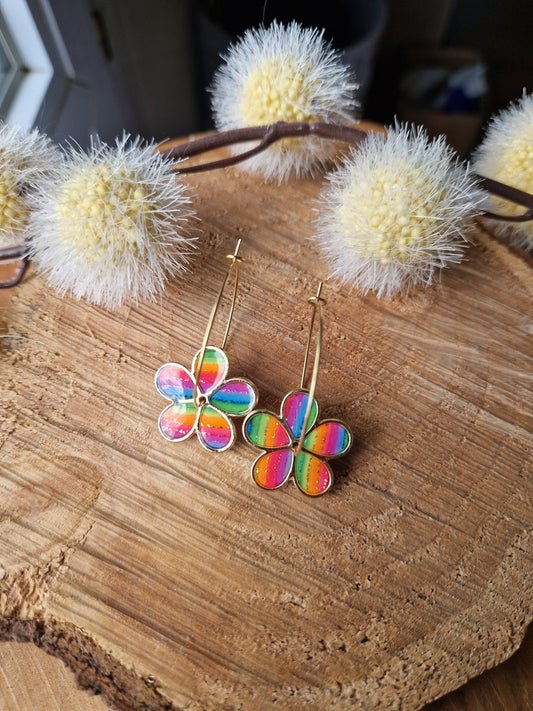 Boucles "Flora"